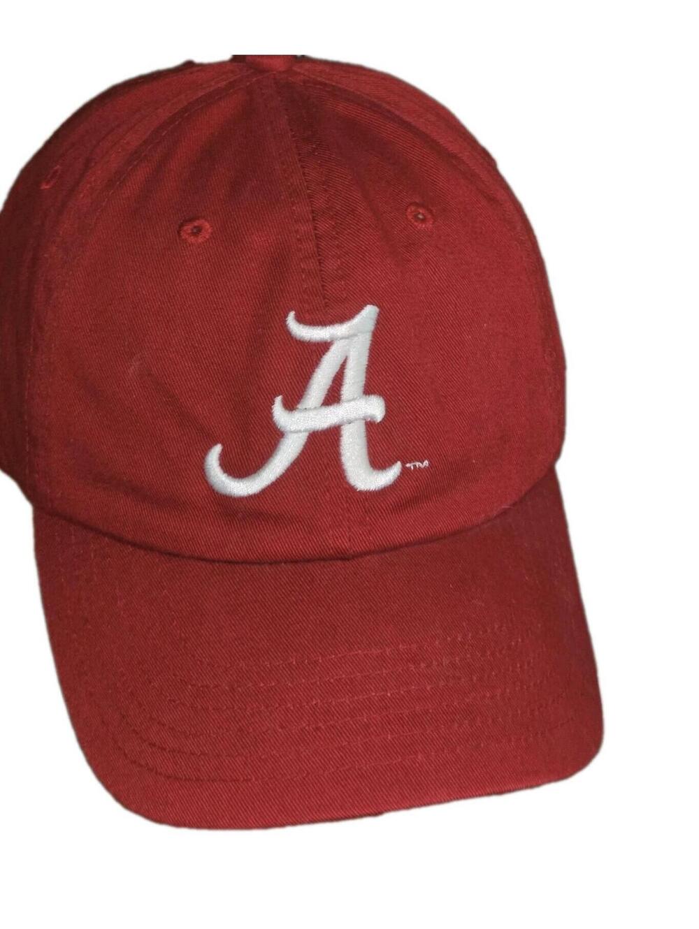 Alabama Crimson Tide Strapback Dad Hat Cap Y2k Embroidered Red One Size Unisex